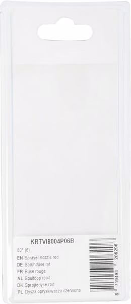 Форсунка розпилювача, 80° (6 шт.) KRTVI8004P06B