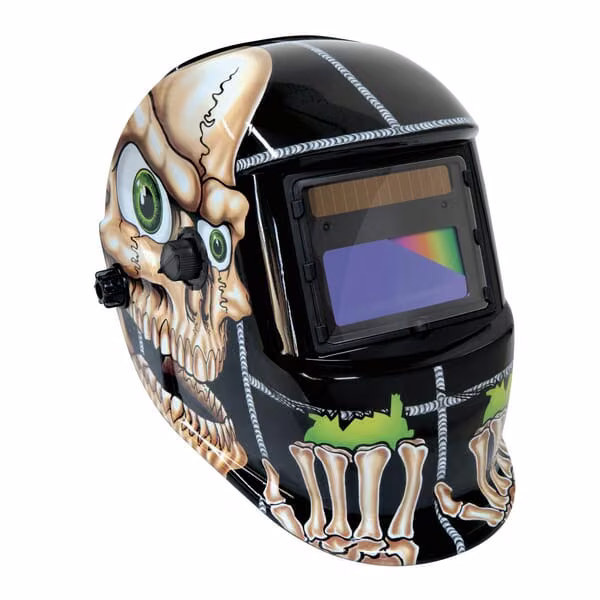Зварювальний шлем LCD Venus 9/13 G Bones True color
