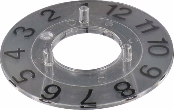 Шкала 1-11, тип 1, для поворотної ручки 28.0mm