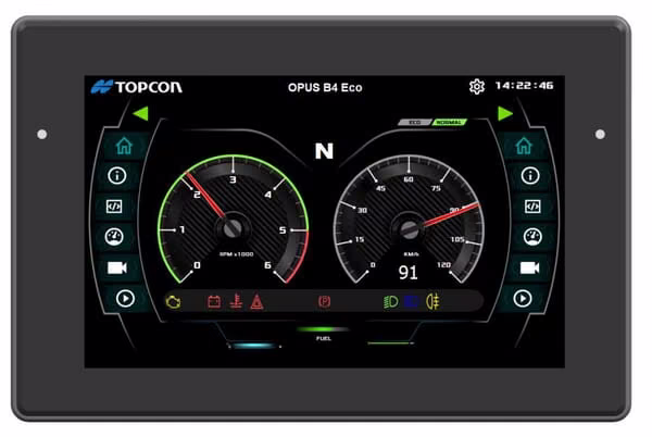Дисплей HMI, 7", ECO Touch OPUSB4EN1CANT000