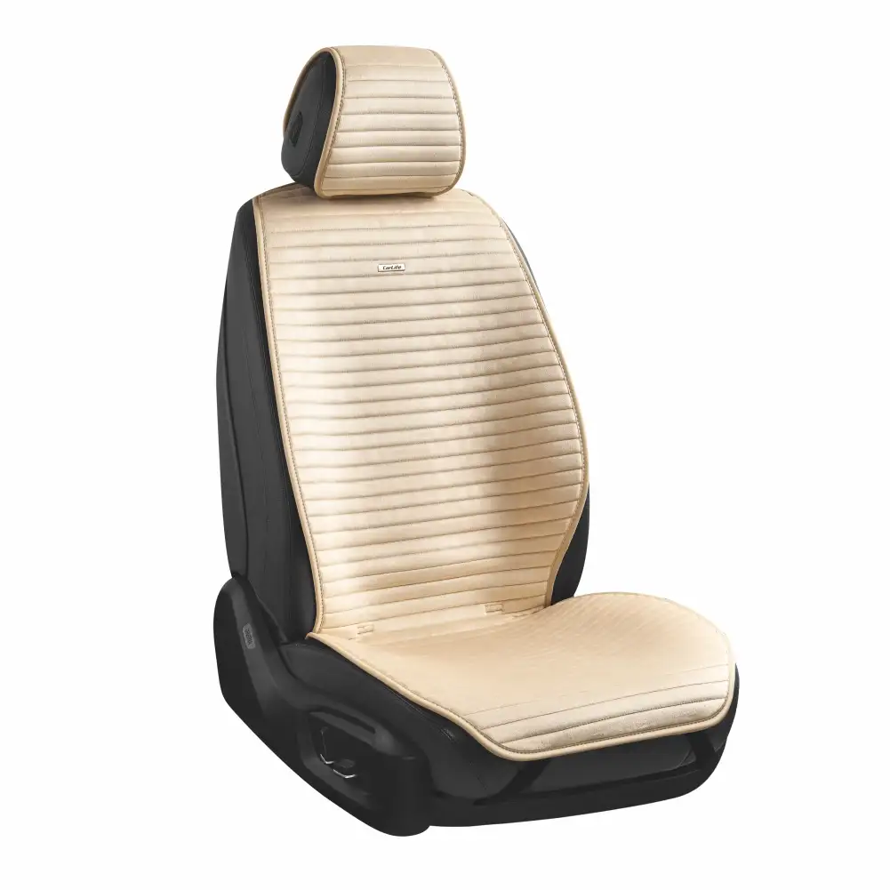 Преміальні накидки для передніх сидінь CarLife Sport, biege, SC10302 SC10302