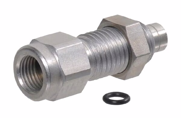 Манометр BulkHead Жінка 1/4 BSP MA2014