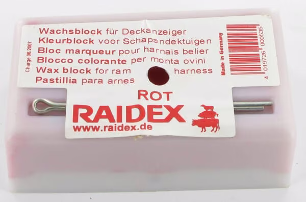 Восковий маркерний блок Raidex Red