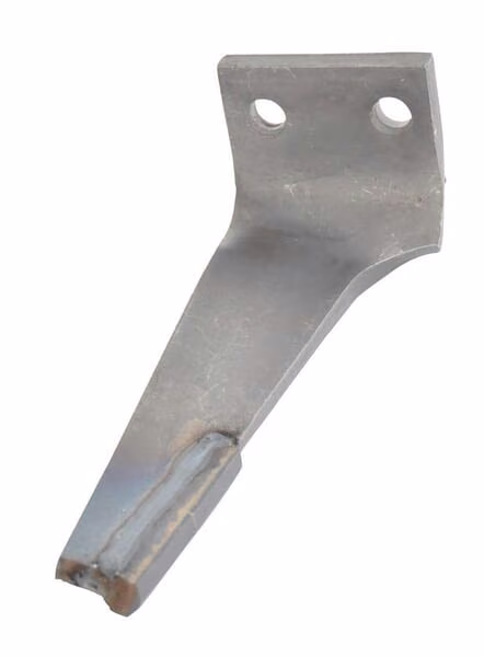 Зуб ротаційної борони з 2-ма твердосплавними пластинами справа, довжина 278 мм, підходить для Maschio, Kramp