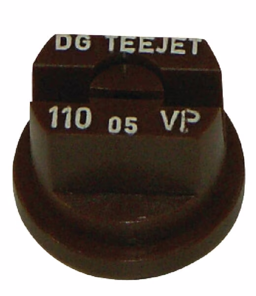 Плоскоструменева насадка DG 110° 05 коричневий пластик, TeeJet