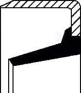 Ущільнення VB2Y 41,2x59,1x11,1 NBR