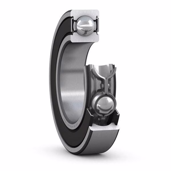 Радіальний кульковий підшипник 17x35x10 мм, SKF