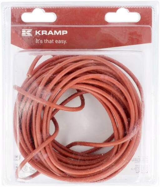 Електричний кабель червоний, 1 x 2.5mm², 10m (1) KRKA1254P10B