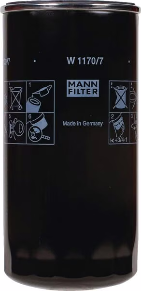 Масляний фільтр Mann & Hummel