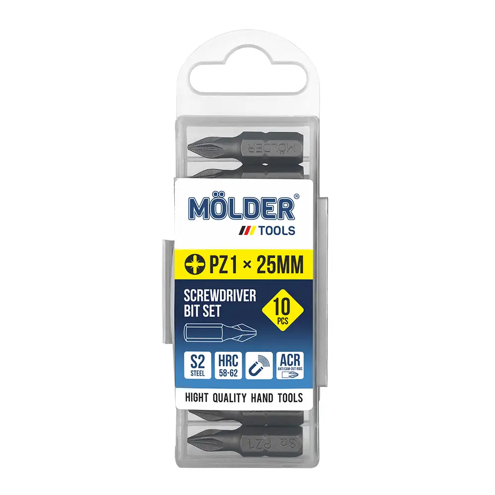 Набір біт Molder PZ1x25мм 10шт MT7112510