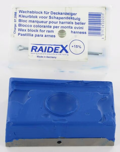 Восковий маркерний блок Raidex Blue