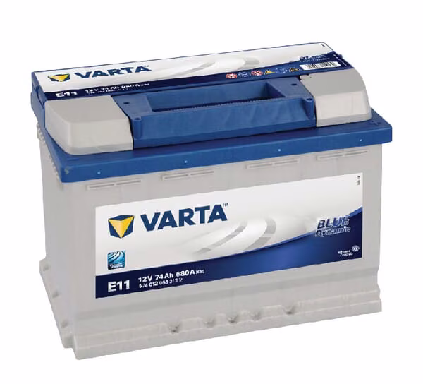Акумулятор 12V 74Ah 680A Blue Dynamic VARTA 5740120683132