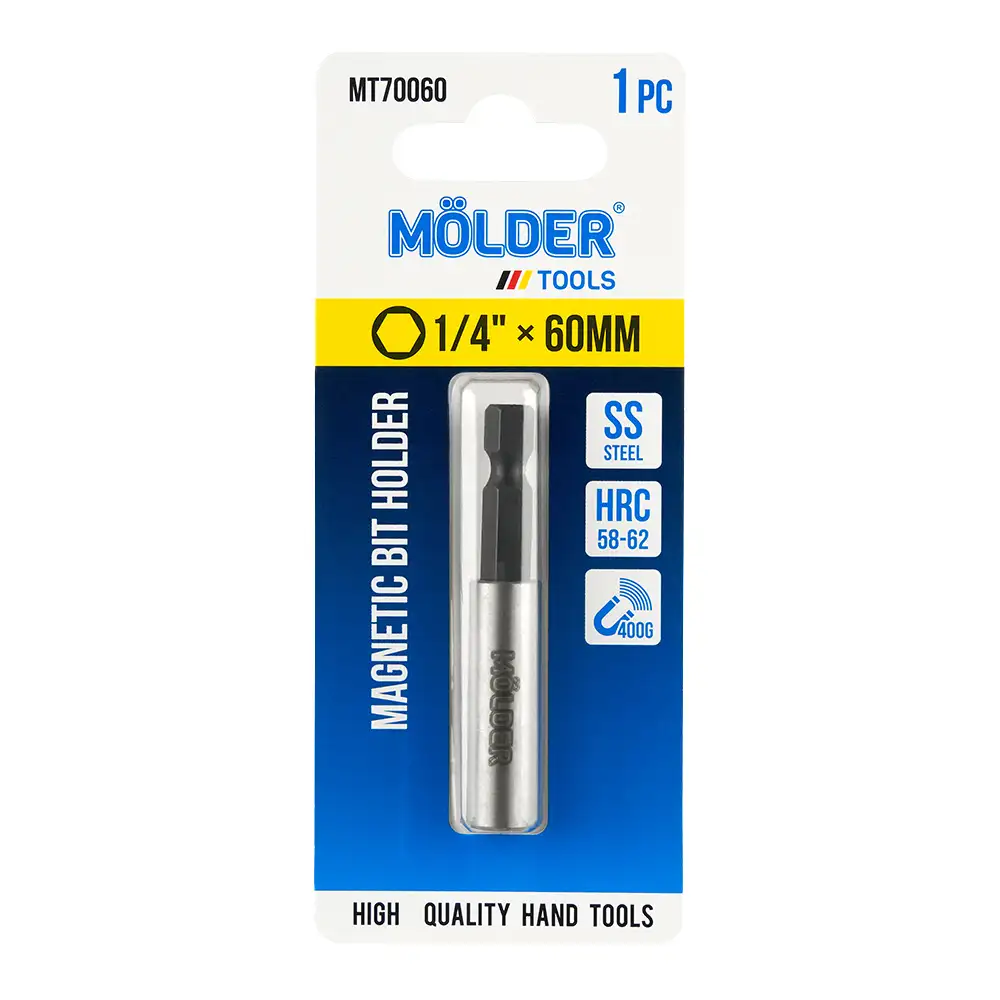 Тримач біт магнітний Molder 60мм 1шт MT70060
