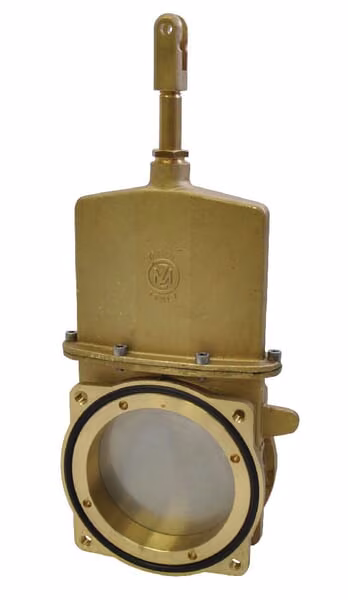 Ножовий клапан 6" Нержавіюча сталь 6000082