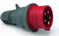 Вилка CEE 16А 5P 400В IP44 QC, з фазоінвертором B000225