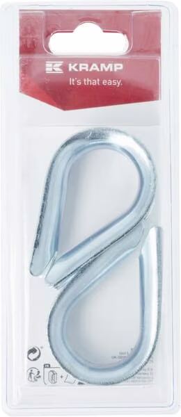 Коуш троса, діаметр 12mm - 47x28mm (2) KRWT12P02B