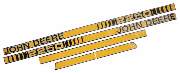 Набір наклейок "John Deere 2250"