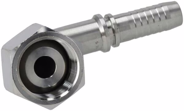 Вставка DN08-1/4 BSP-90º SS