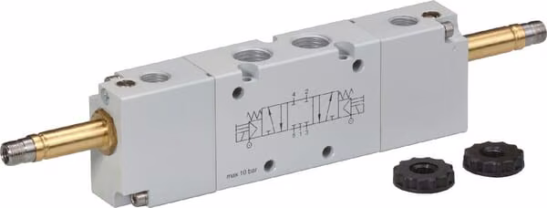 Електромагнітний клапан 1/8"-CC 5/3-ходовий SOV53MS18CC