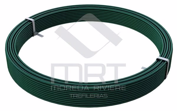 Дріт натяжний 2,10/2,80мм 100м RAL6005
