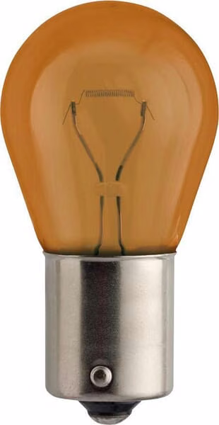 Лампочка звичайна груша PY21W 12V 21W BAU15s бурштин Philips