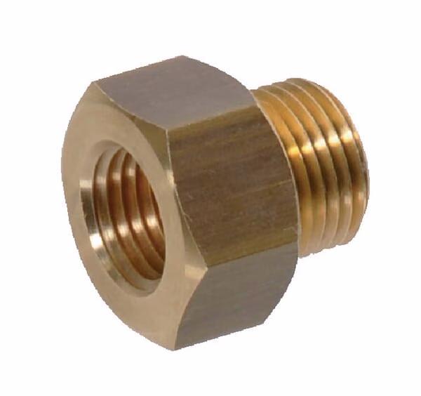 Латунний перехідник внутр./зовн. M14x1.5-5/8 18NPTF I00090