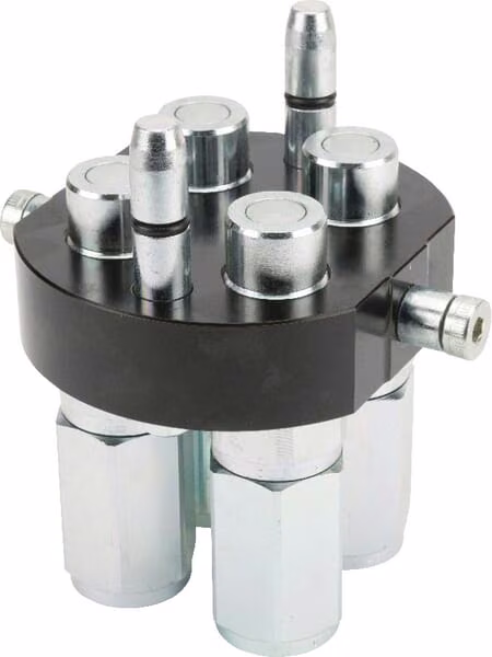 Муфта Multifaster DN12-4 x 1/2" BSPP рухомий штекер секції 3P508412GMC